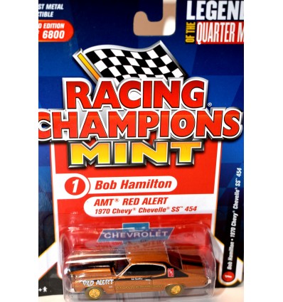 Racing Champions Mint Series - Gold Strike - Legends of the 1/4 Mile - AMT Red Alert 70 Chevelle SS 454