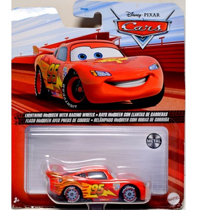 Disney Cars - Lightning McQueen with Racing Wheels