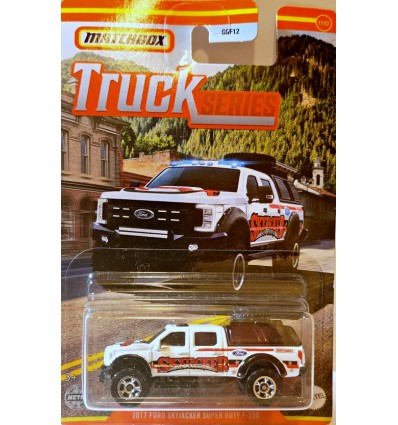 Matchbox - 2017 Ford Skyjacker Super Duty F-350