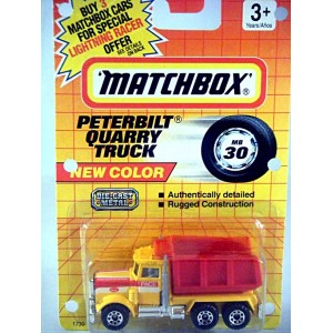 Matchbox Peterbuilt Dump Truck