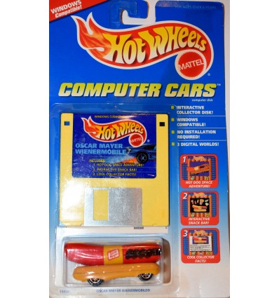 Hot Wheels Computer Cars - Oscar Mayer Wienermobile