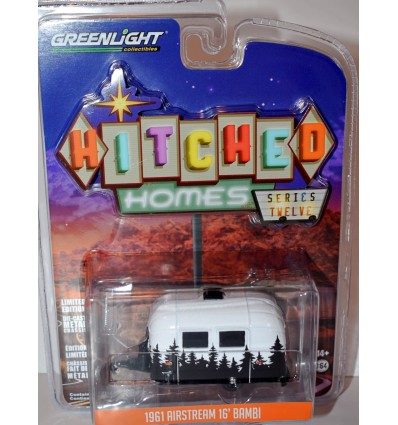 Greenlight Hitched Homes - 1961 Airstream 16' Bambi Camping Trailer