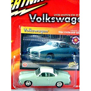 Johnny Lightning Volkswagens - 1964 VW Karmann Ghia