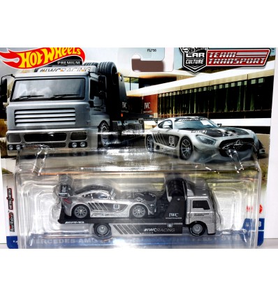 Hot Wheels Car Culture - Team Transport - Mercedes Benz AMG and Fleet Street Hauler