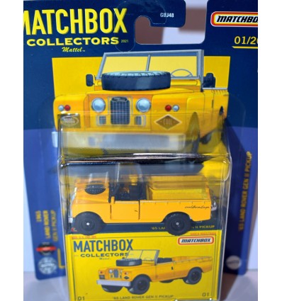 Matchbox Collectors - 1965 Land Rover Gen II Pickup Truck