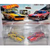 Hot Wheels Premium - Vintage NHRA Racing Set -The Snake & The Mongoose - 72 Cuda and Duster Funny Cars