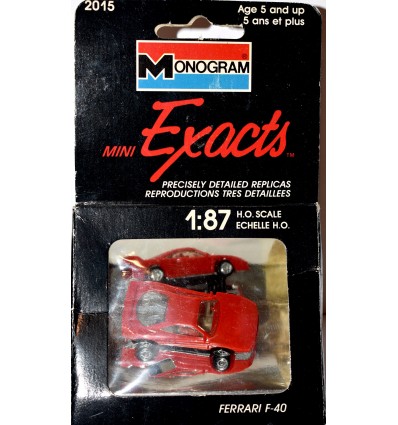Monogram Mini Exacts - Ferrari F-40