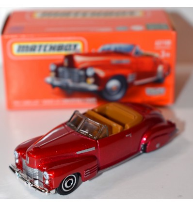 Matchbox Power Grabs 1947 Cadillac Series 62 Convertible Coupe