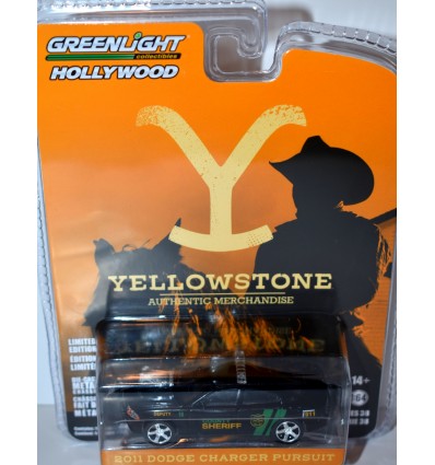 Greenlight Hollywood - Yellowstone - 2011 Dodge Charger Police Patrol Car