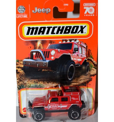 Matchbox Jeep Rescue 4x4