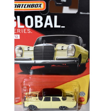 Matchbox Global Series - Germany Only Release - 1962 Mercedes-Benz 220 SE