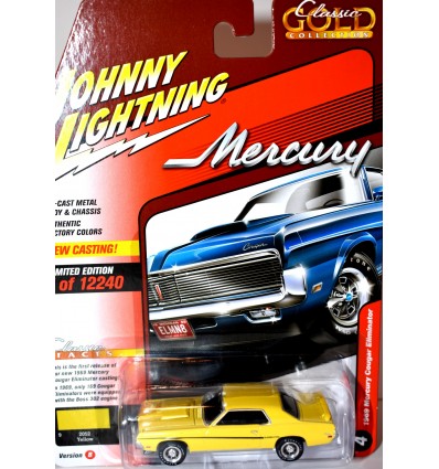 Johnny Lightning Classic Gold - 1969 Mercury Cougar Eliminator