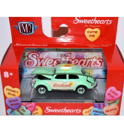 M2 Machines - Sweethearts - 1953 Volkswagen Beetle Deluxe European Model