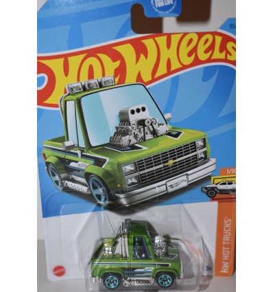 Hot Wheels "Tooned" 1983 Chevrolet Silverado Pickup Truck