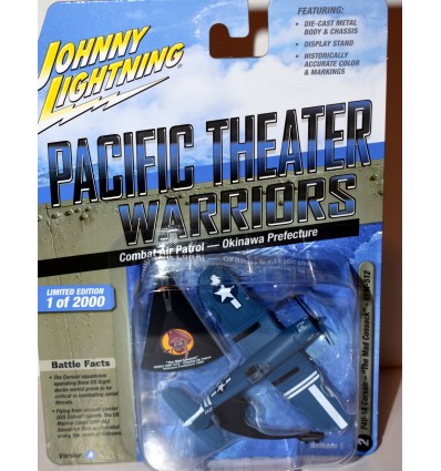 Johnny Lightning - Pacific Theater Warriors - F49-1A Corsair - The Mad Cossack - VFM-512