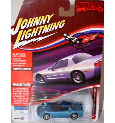 Johnny Lightning Muscle Cars USA - 2001 Chevrolet Corvette Z06