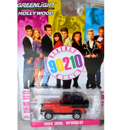 Greenlight Hollywood - Beverly Hills 90210 - 1994 Jeep Wrangler