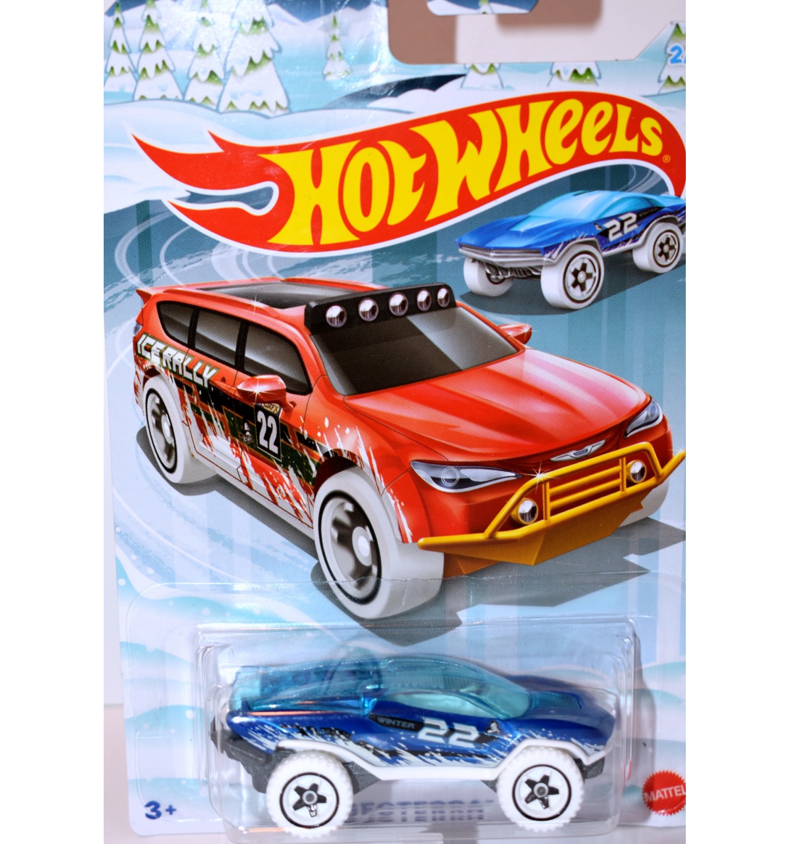 Hot Wheels 2022 Holiday Rods Geoterra Snow Machine Global Diecast