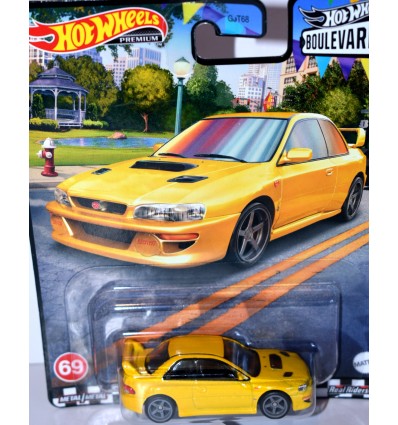 Hot Wheels - Premium - Boulevard - 1998 Subaru Impreza 22B-STi