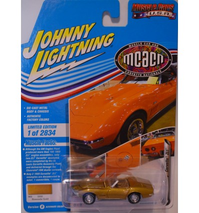 Johnny Lightning Muscle Cars USA - 1969 Chevrolet Corvette ZL1