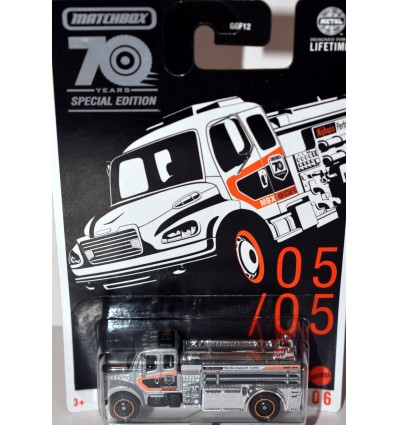 Matchbox 70th Anniversary Special Edition - Freightliner M2 106 Fire Truck