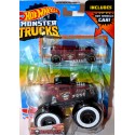 Hot Wheels Monster Trucks Set - Bone Shaker Hot Rod Ford Pickup Truck set