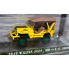 Greenlight - Battalion 64 - Green Machine Chase Vehicle - 1949 Willys Jeep MB - US Army Police