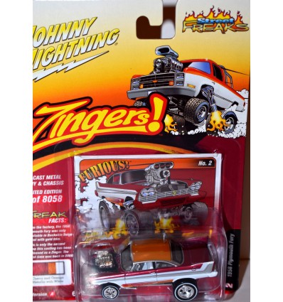 Johnny Lightning Street Freaks - Zingers - 1958 Plymouth Fury