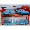 Disney CARS - Mr & Mrs The King Set - Plymouth Superbird and Chrylser Station Wagon