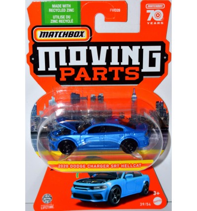 Matchbox - Moving Parts - 2020 Dodge Charger SRT Hellcat