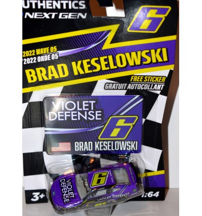 Lionel NASCAR Authentics - Brad Keselowski Violet Defense Ford Mustang