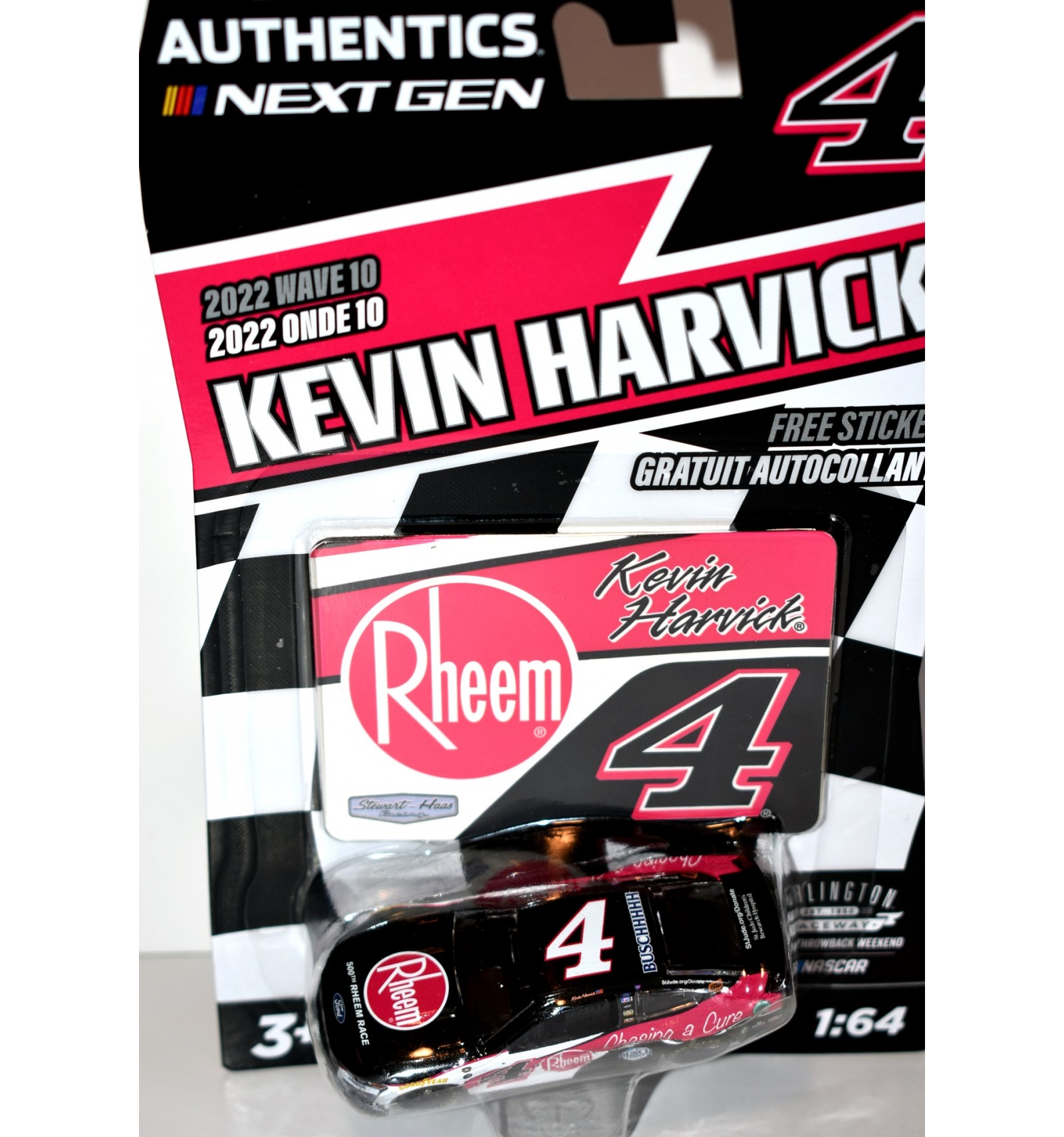 NASCAR Authentics Kevin Harvick Rheem Ford Mustang Global