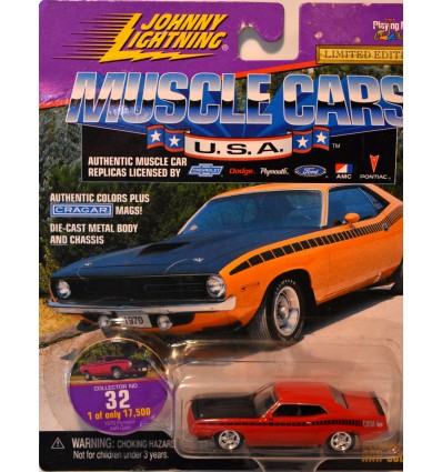 Johnny Lightning Muscle Cars USA - 1970 Plymouth AAR Cuda