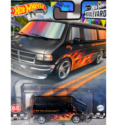 Hot Wheels Premium - Dodge Fire Protection Van