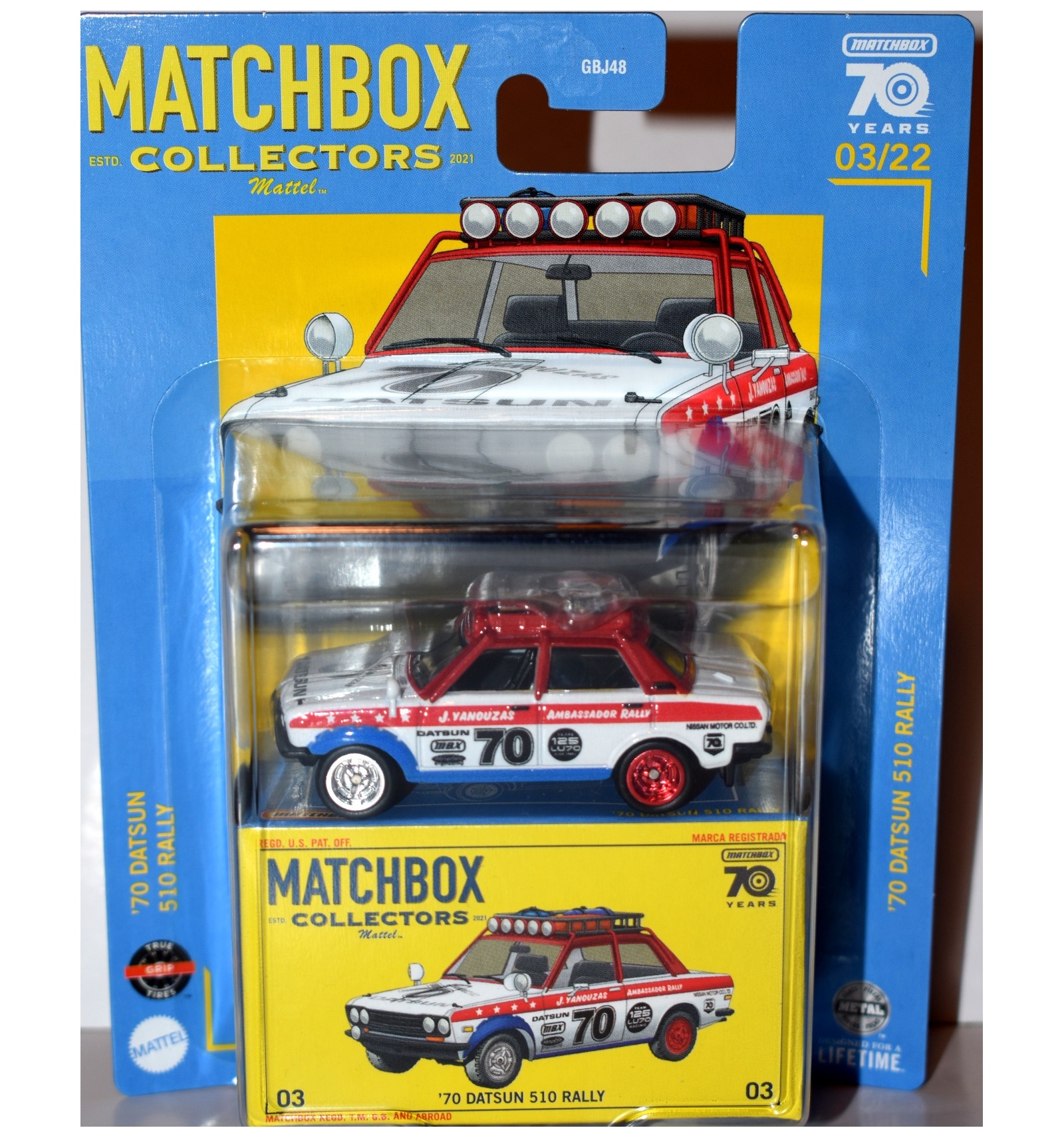 Datsun 510 rally hot sale matchbox