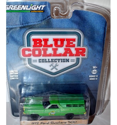 Greenlight - Blue Collar - Quaker State 1972 Ford Ranchero 500