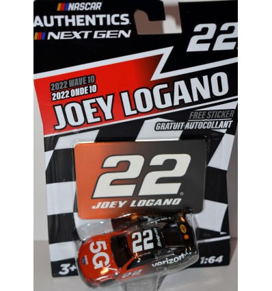 NASCAR Authentics - Joey Logano Verizon 5G Ford Mustang