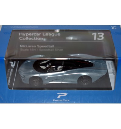 KiNSMART PosterCars - Hypercar League Collection - McLaren Speedtail