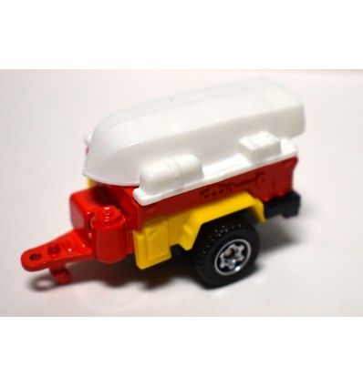 Matchbox - Trailer Trawler - Boat and Camping Trailer