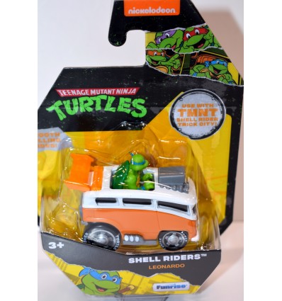 Funrise - Ninja Turtle Shell Riders - Leonardo VW Van Hot Rod