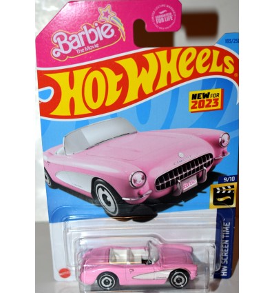 Hot Wheels - Barbie The Movie - 1956 Chevrolet Corvette