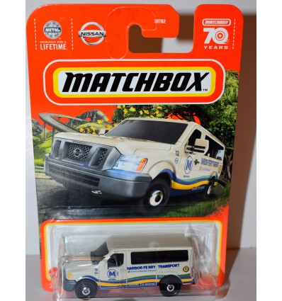 Matchbox Nissan NV Harbor Ferry Transport Van