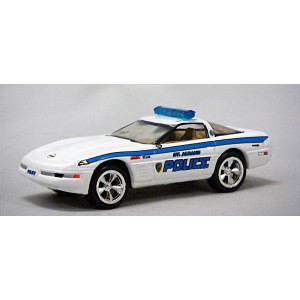 Johnny Lightning Chevrolet Corvette C4 Coupe St Albans Police Patrol Car