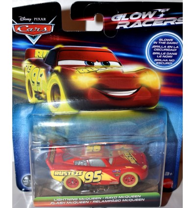 Disney Cars - Glow Racers - Lightning McQueen