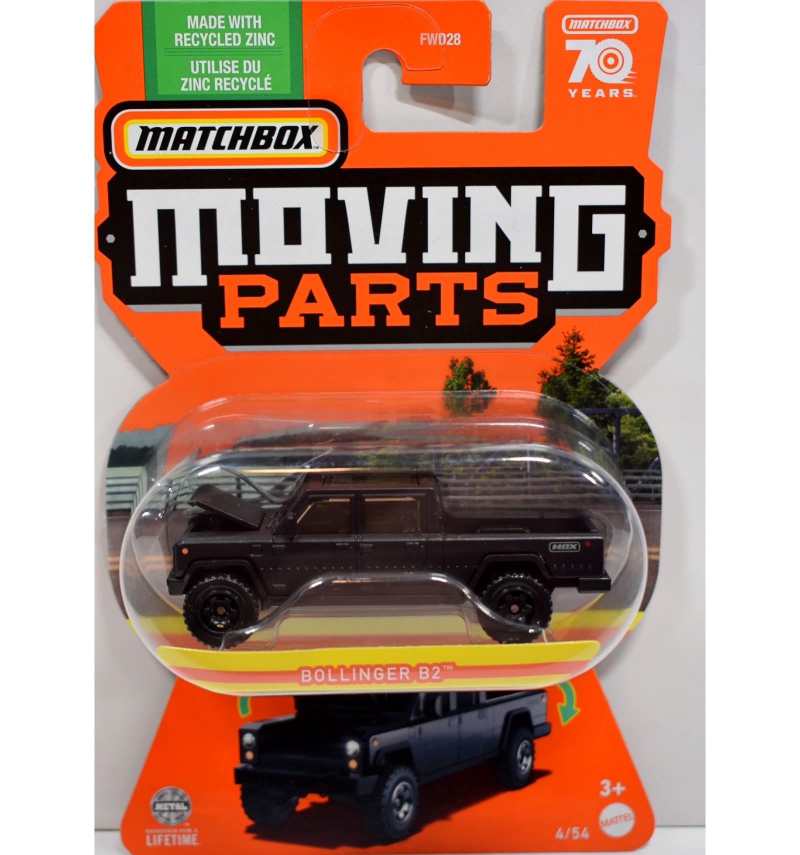 Matchbox Moving Parts - Bollinger B2 EV Pickup Truck - Global Diecast Direct