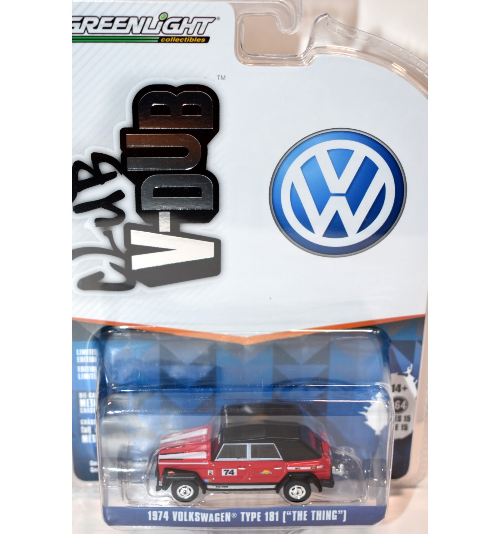 Greenlight - Club V-Dub - 1974 Volkswagen Type 181 - The Thing - Global ...
