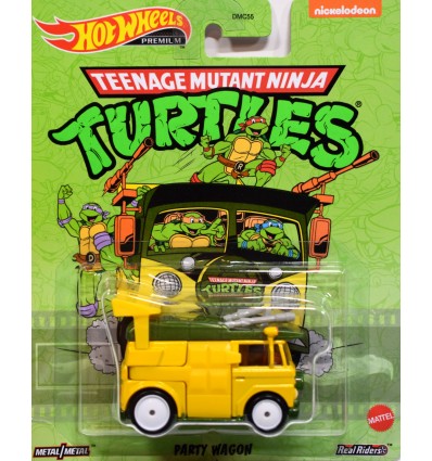 Hot Wheels Premium - Teenage Mutant Ninja Turtles - VW Van Party Wagon