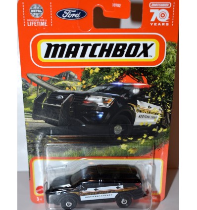 Matchbox - Kootenai County Sheriff Ford Police Interceptor Utility