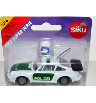 Siku: Porsche 911 Polizei Motorway Patrol Car