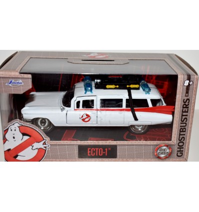 Jada Hollywood Rides - Ghostbusters - Ecto-1 1959 Cadillac Ambulance